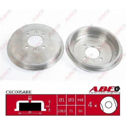 Гальмівний барабан CITROEN