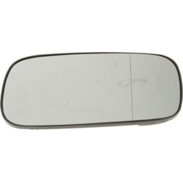 Скло дзеркала зовнішнього Лів (асферичне, обігрів) SEAT INCA; VW CADDY, PASSAT 02.88-01.04 Скло зовн
