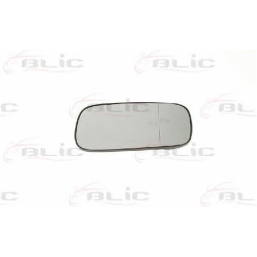 Скло дзеркала зовнішнього Лів (асферичне, обігрів) SEAT INCA; VW CADDY, PASSAT 02.88-01.04 Скло зовн