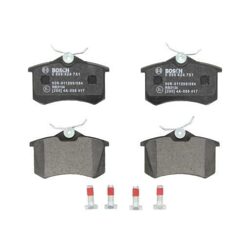 Колодки гальмівні CITROEN C8; FIAT SCUDO, ULYSSE; LANCIA PHEDRA; PEUGEOT 208 II, 405 I, 807; RENAULT MEGANE I, THALIA II, TWINGO II; SKODA