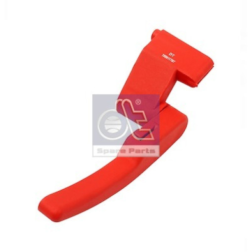 Ручка червона фіксатор замка кабіни Mercedes ATEGO