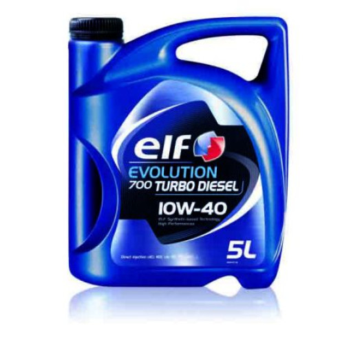 Масло моторное Elf Evolution 700 Turbo Diesel 10W40 / 5л. / (ACEA A3/B4, API SL/CF )