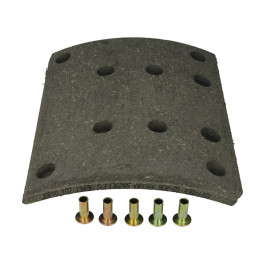 Тормозные накладки Mercedes /MAN 410x223 VWA19496/19488 ст 17.00mm c заклепками