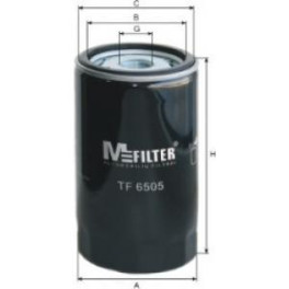 Фільтр оливи MAN 51055017160, W1160, LF3506, H210W01, OC206