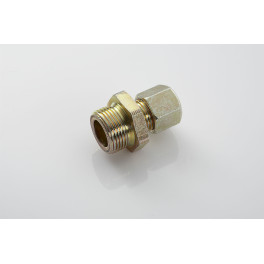Штуцер прямой вкр-ся M22x1,5 под трубку D12