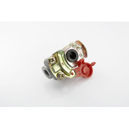 Головка пневматическая M22x1,5 красная без Клапана