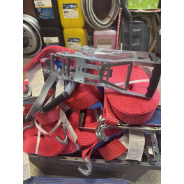 Ремінь кріплення вантажу 10м навантаження 2.5-5т