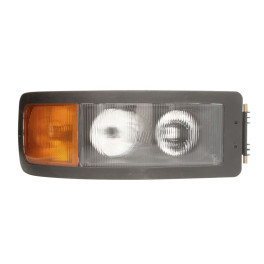 Фара передняя правая MAN F 2000/M 2000 L/M 2000 M 01.94 (H4/H1/W5W/ручная регул желтый поворот)