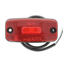 Фонарь габаритный красный LED