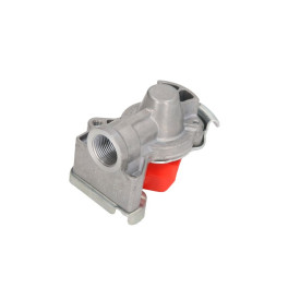 Головка пневматическая M22x1,5 с клапаном автомат красная 4522002110