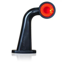Габаритный фонарь рожок Г-образный LED 12V-24V Г-образный большой прав.