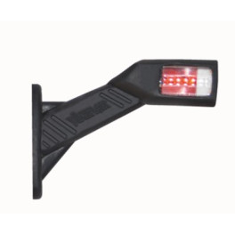 Фонарь габаритный рожок наклонный левый (угол 45) ДИОД LED 12/24 L-135 (средний)