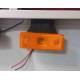Габаритный фонарь боковой оранж c кронштейном LED (герлянда)