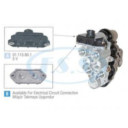 Клапан чотирьохконтурний контурный RVI MAGNUM KNORR AE4525/II37922
