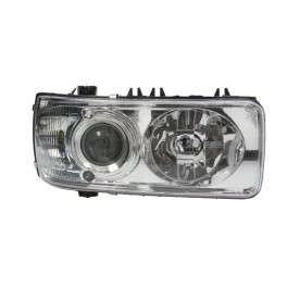 Фара правая DAF CF 65/CF 75/CF 85/XF 105/XF 95 01.01 (D2S/H1/PY21W/W5W электрорегулировка)