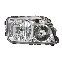 Фара передняя правая MERCEDES ACTROS MP2/MP3 10.02 (H7/H1/PY21W/W5W/ручная/хромотражатель)