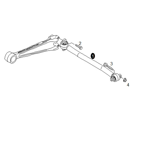 Ремкомплект реактивної тяги SCANIA 550800