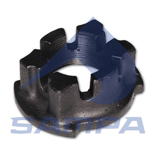 Гайка маточини BPW М52x2 SW80 овал 0326217120