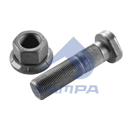 Шпилька колесная SAF забивная с гайкой M22х1,5х83