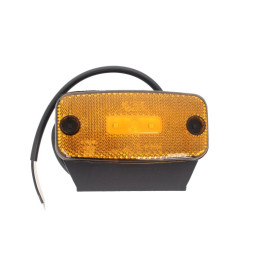 Габаритный фонарь желтый LED/висота 72/4; ширина 110/5; глибина 22/гак/с проводом із ручкою/12/24В