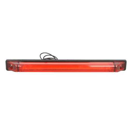 Габаритный фонарь красный LED/висота 24/6; ширина 250; глибина 19/7/поверхня/довжина дроту 250/без