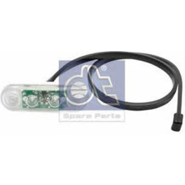Габаритный фонарь белый RVI (LED) 01.08-