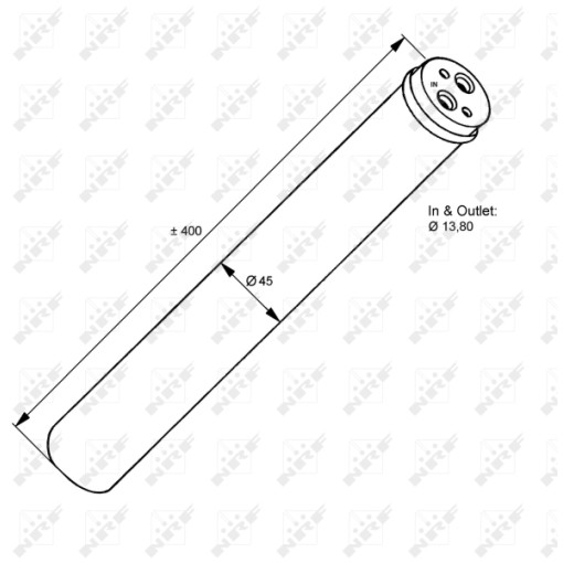 Фильтр осушитель кондиционера MAN TGA, TGS, TGX D0836LF41-D3876LF02 12.0