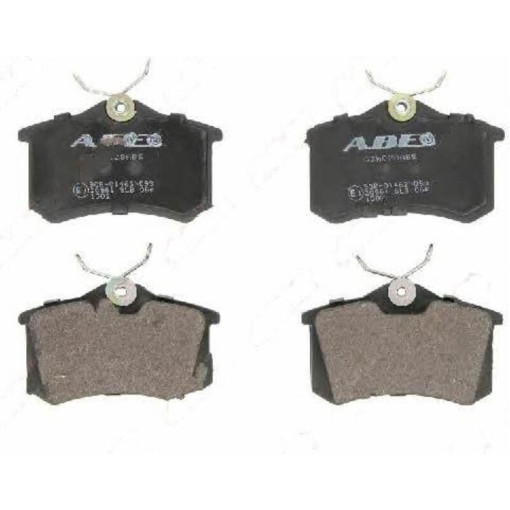 Гальмівні колодки CITROEN BERLINGO, BERLINGO/MINIVAN, C2, C2 ENTERPRISE, C3 I, C3 II, C3 PLURIEL, C4, C4 I, C4 II, DS4, XSARA PICASSO; DS DS DS