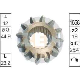 Бендикс (шестерня) стартера DAF 95