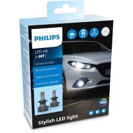 Лампа светодиодная LED H7 12-24W комплект  20W PX26D no certification of approval Ultinon Pro3022 HL