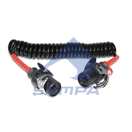 Кабель витой ЕBS/ABS ,24V, 7 контактов, 3,5 метра