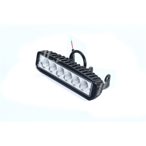 Фара LED прямокутна 18W, 6 ламп, 159,8 * 54,2мм, широкий промінь