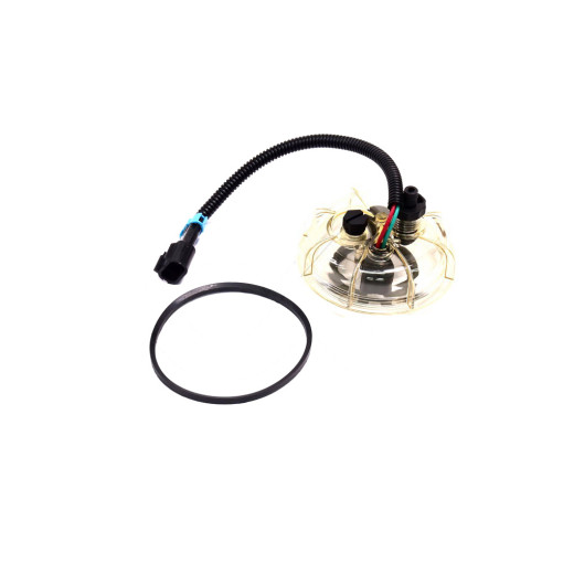 Кришка-відстійник фільтра сепаратора R60/90/120 з підігрівом (24V, 120W) <ДК>