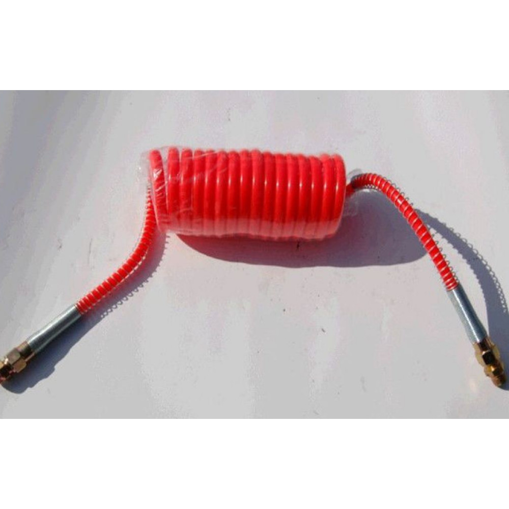 Шланг витой пневматический М16x1,5 червоний