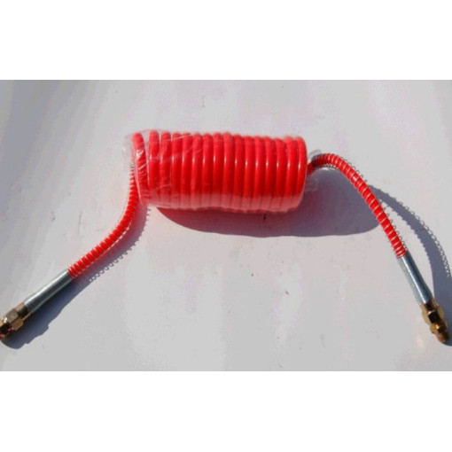 Шланг витой пневматический М16x1,5 червоний