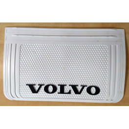 Брызговик с надписью  Volvo 400x650mm білий випуклий 3D 1шт