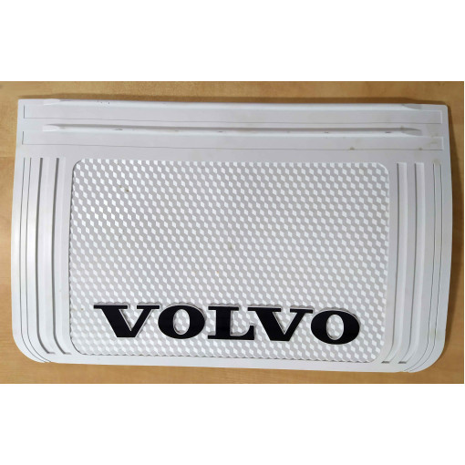 Бризговик з написом Volvo 400x650mm білий опуклий 3D 1шт