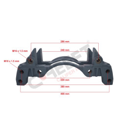 Скоба кріплення супорту KNORR D22,5мм. Скоба кріплення супорту KNORR D22,5мм.