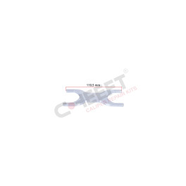 Пластина X-образна суппорта MERITOR D DUCO 68322900PK10