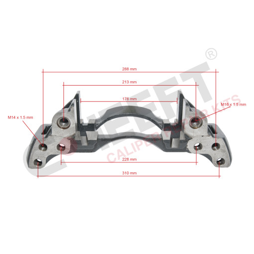 Скоба суппорта WABCO Wabco Pan 17 Caliper Carrier Left PAN 17