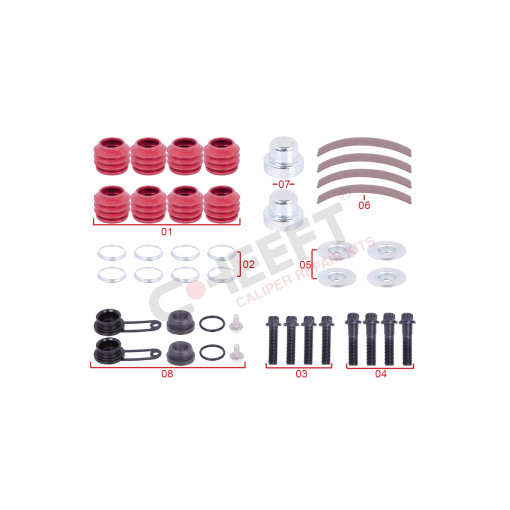 Ремкомплект суппорта Haldex Mark IV 94661