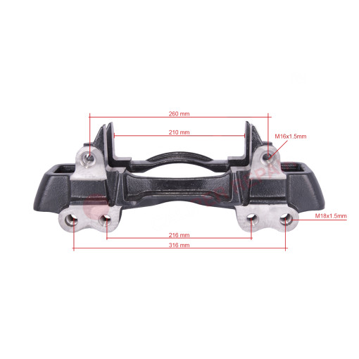Скоба суппорта SAF HALDEX Modul T 22,5 л/п