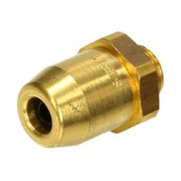 Штуцер прямой вкручивающийся 1/4" под трубку D8