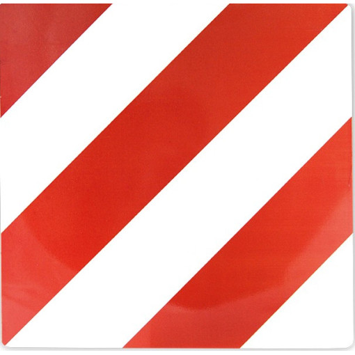 Знак негабаритного вантажу 420x420 ліва