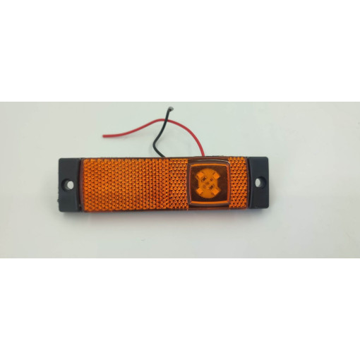 Габаритний ліхтар боковий DAF LED (жовтий) без кронштейна