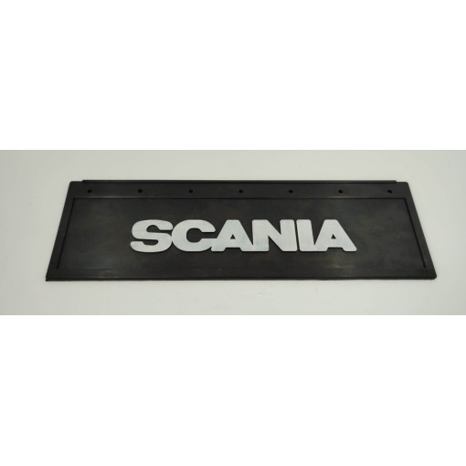 Брызговик з написом SCANIA 650х220mm рельєфний напис 1шт