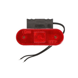 Фонарь герлянда красный диодный с кронштейном LED