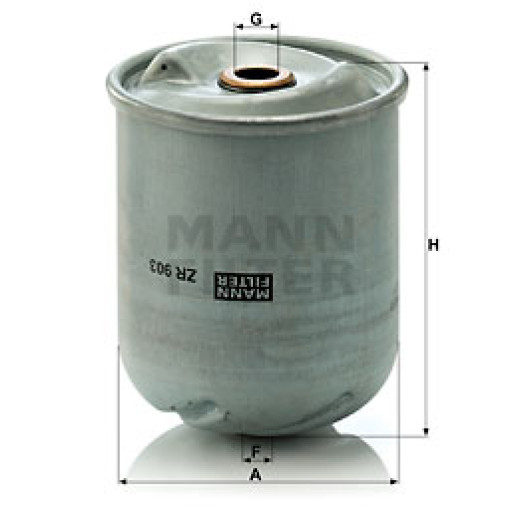 Фильтр центрифуги DAF EURO 2 1376481, 1310891 CS41001, ZR903X, OZ5