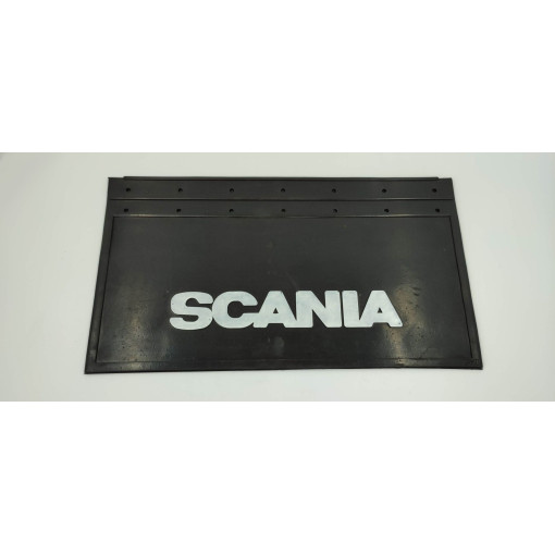 Брызговик с тиснением SCANIA 650х350mm рельефная надпись 1шт