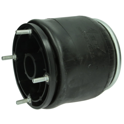 Пневморессора RVI MAGNUM (в сборе ВЕРХ 2ОТВ СМЕЩ+2 ОТВ СМЕЩ В СТАКАНЕ) 1T15M9